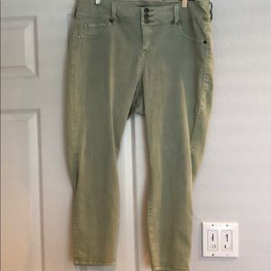 Light green Torrid Skinny Jeans 18XS